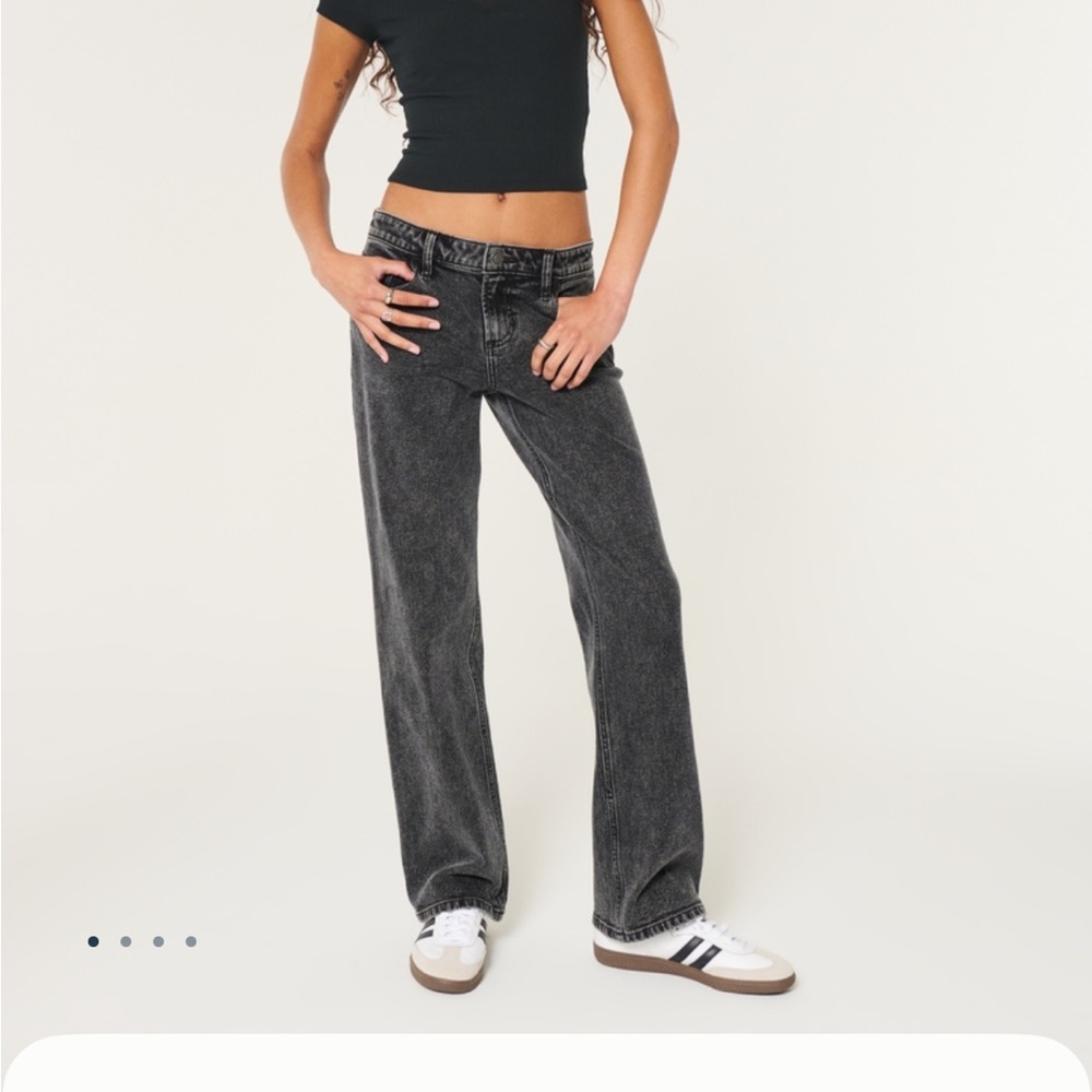 Hollister Low Rise Straight Leg Jeans